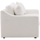 Emma Sofa, Cream-Furniture - Sofas-High Fashion Home