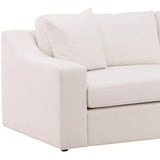 Emma Sofa, Cream-Furniture - Sofas-High Fashion Home