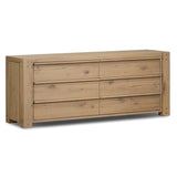 Emmer 6 Drawer Dresser, Aged Smoked by Four Hands-Furniture - Storage-High Fashion Home