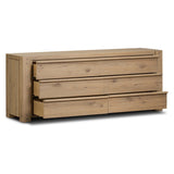 Emmer 6 Drawer Dresser, Aged Smoked by Four Hands-Furniture - Storage-High Fashion Home
