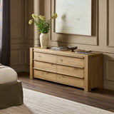 Emmer 6 Drawer Dresser, Aged Smoked by Four Hands-Furniture - Storage-High Fashion Home