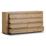 Emmer 8 Drawer Dresser, Aged Smoked by Four Hands-Furniture - Storage-High Fashion Home