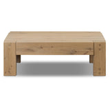 Emmer Coffee Table, Aged Smoked Oak by Four Hands-Furniture - Accent Tables-High Fashion Home