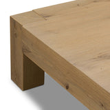 Emmer Coffee Table, Aged Smoked Oak by Four Hands-Furniture - Accent Tables-High Fashion Home