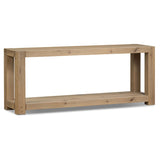 Emmer Console Table, Aged Smoked Oak by Four Hands-Furniture - Accent Tables-High Fashion Home