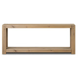 Emmer Console Table, Aged Smoked Oak by Four Hands-Furniture - Accent Tables-High Fashion Home