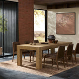 Emmer Dining Table, Aged Smoked Oak by Four Hands-Furniture - Dining-High Fashion Home