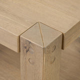 Emmer End Table, Aged Smoked Oak by Four Hands-Furniture - Accent Tables-High Fashion Home