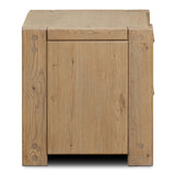 Emmer Nightstand, Aged Smoked Oak by Four Hands-Furniture - Bedroom-High Fashion Home