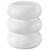 Enlightenment Side Table, Milky Mushroom-Furniture - Accent Tables-High Fashion Home