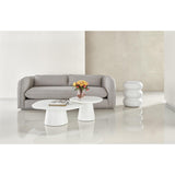 Enlightenment Side Table, Milky Mushroom-Furniture - Accent Tables-High Fashion Home