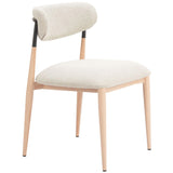 Equinox Armless Dining Chair, Oyster Gray, Set of 2-Furniture - Dining-High Fashion Home