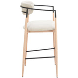 Equinox Barstool & Counter Stool, Oyster Gray