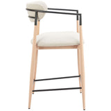Equinox Barstool & Counter Stool, Oyster Gray