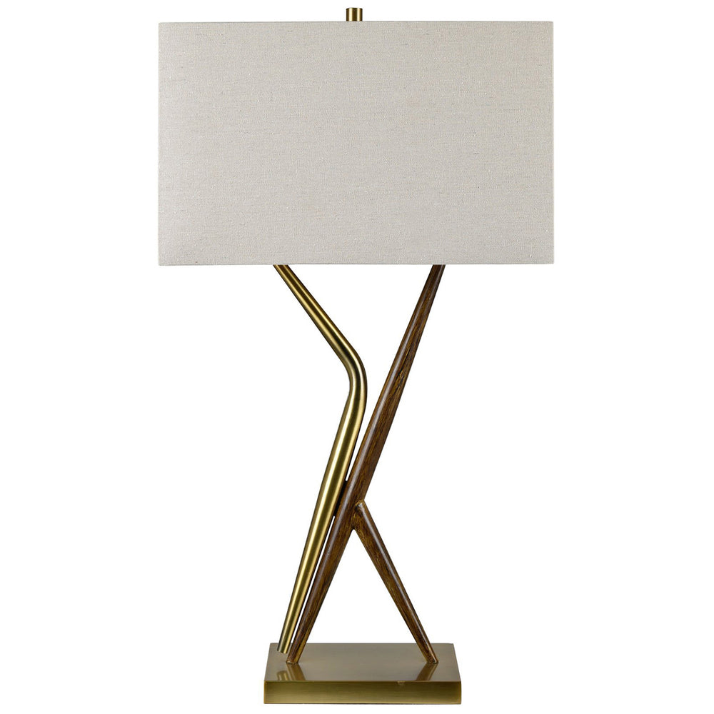 Equinox Table Lamp, Gold-Lighting-High Fashion Home