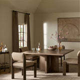 Ernest Square Dining table, Shale Grey by Four Hands-Furniture - Dining-High Fashion Home