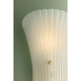 Esmae Wall Sconce, Aged Brass