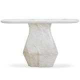 Esme Console Table, Faux Marble