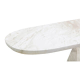 Esme Console Table, Faux Marble