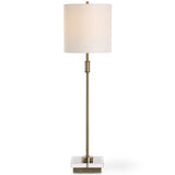 Essa Buffet Lamp, Antique Brass