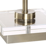 Essa Buffet Lamp, Antique Brass