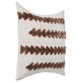 Essay Pillow, Frothed Brown-Accessories-High Fashion Home