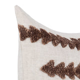 Essay Pillow, Frothed Brown-Accessories-High Fashion Home