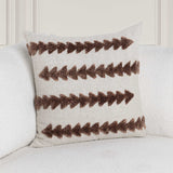 Essay Pillow, Frothed Brown-Accessories-High Fashion Home