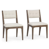 Estelle Dining Chair, Soft Cocoa, Set of 2-Furniture - Dining-High Fashion Home