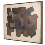 Estrangement by Benjamin Galvan, Rustic Walnut Floater by Four Hands-Accessories Artwork-High Fashion Home