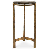 Eternity Accent Table, Brass-Furniture - Accent Tables-High Fashion Home