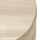 Ettis Outdoor End Table, Ivory by Amber Lewis x Four Hands