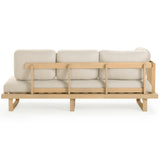 Evan Outdoor L-Sectional, Cream-Furniture - Outdoor-High Fashion Home