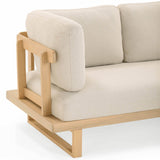 Evan Outdoor L-Sectional, Cream-Furniture - Outdoor-High Fashion Home