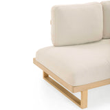 Evan Outdoor L-Sectional, Cream-Furniture - Outdoor-High Fashion Home