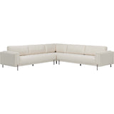 Evander 3 Piece Sectional, Nomad Snow