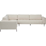Evander 3 Piece Sectional, Nomad Snow
