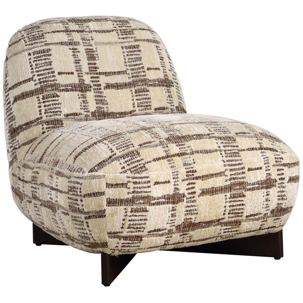 Evans Chair, Brown-Furniture - Chairs-High Fashion Home