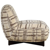 Evans Chair, Brown-Furniture - Chairs-High Fashion Home