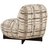 Evans Chair, Brown-Furniture - Chairs-High Fashion Home
