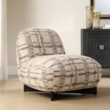 Evans Chair, Brown-Furniture - Chairs-High Fashion Home