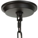 Evanston 4 Light Pendant, Matte Black