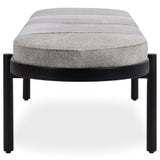 Evelyn Accent Bench, Sparrow Gray