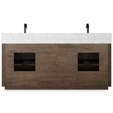 Everett Double Vanity, Satin Espresso by Four Hands