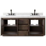 Everett Double Vanity, Satin Espresso by Four Hands