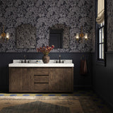 Everett Double Vanity, Satin Espresso by Four Hands