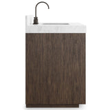 Everett Single Vanity, Satin Espresso by Four Hands