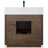 Everett Single Vanity, Satin Espresso by Four Hands