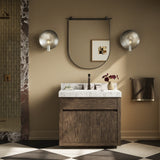 Everett Single Vanity, Satin Espresso by Four Hands