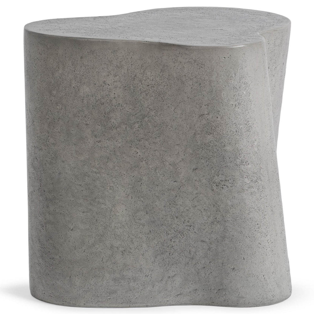 Everson Outdoor Accent Table, Dark Gray-Furniture - Outdoor-High Fashion Home